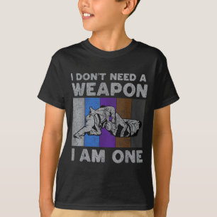 Vintage Funny BJJ Brazilian Jiu Jitsu T-Shirt