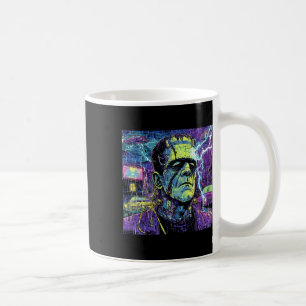 Vintage Funny Frankenstein Monster Lovers Spooky H Coffee Mug