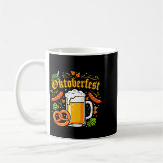 Vintage funny german drinking festival coffee mug