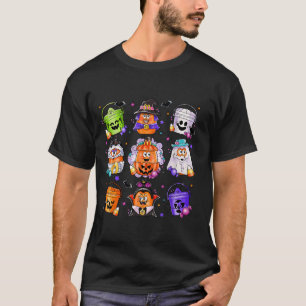 Vintage Funny Halloween Pumpkin Spooky Nuggets T-Shirt