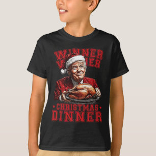 Vintage Funny Humourous Trump Winner Winner Christ T-Shirt