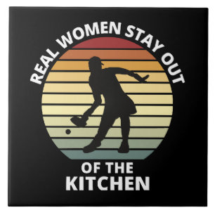 Vintage Funny Pickleball Women Tile