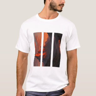 Vintage funny Sunset Nature modern Graphic T-Shirt