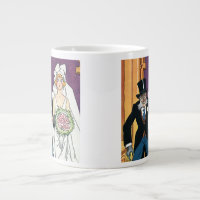 Vintage Funny Wedding, May December Romance
