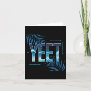 Vintage Funny Yeet Apparel Saying Sarcastic Men &a Card