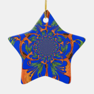 Vintage Fusion Hakuna Matata Fusion Designer Graph Ceramic Tree Decoration