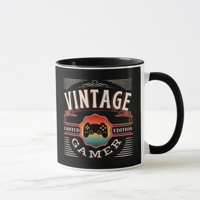 VINTAGE GAMER LIMITED EDITION MUG (Right)
