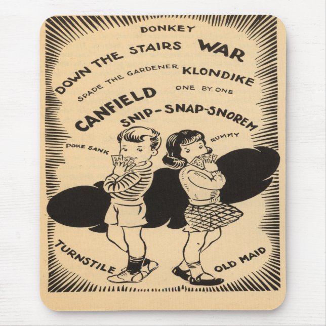 Vintage Games Mouse Pad (Front)