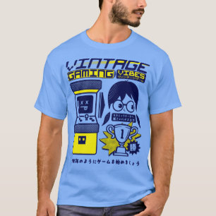 Vintage Gaming Vibes Retro Arcade Gamer T-Shirt
