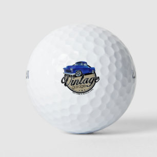 Vintage Garage Step Side Golf Balls