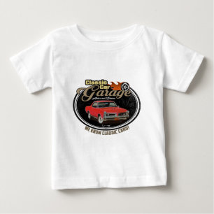 Vintage Garage with GTO Baby T-Shirt