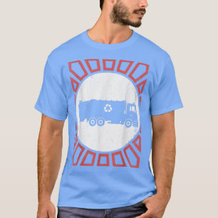 Vintage Garbage Truck Retro T-Shirt