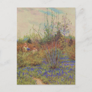Vintage Garden Art - Allingham, Helen Postcard