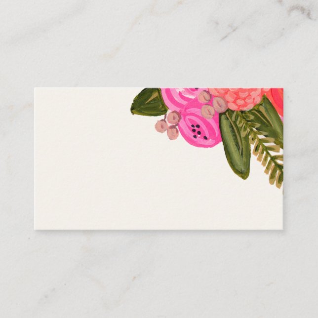 Vintage Garden Blank Wedding Place Cards 100 pk (Front)