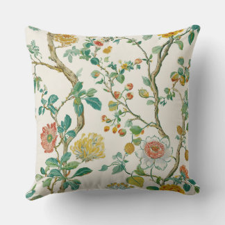 Vintage Garden Blooms Cushion