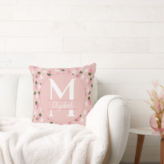 Vintage Garden Blossoms Cushion