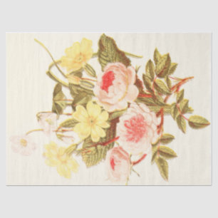 Vintage Garden Bouquet Tissue Paper