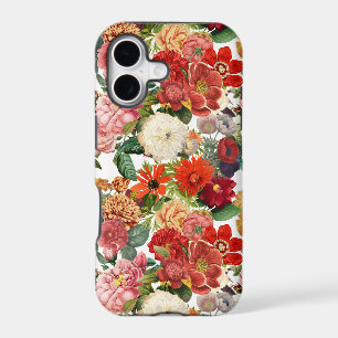 Vintage garden flowers pattern     