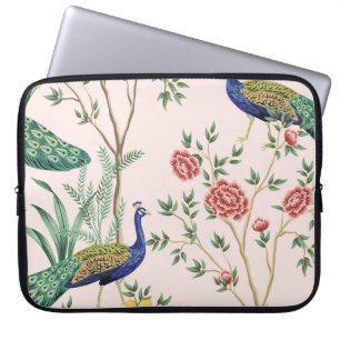 Vintage garden lemon fruit tree, plant, exotic pea laptop sleeve