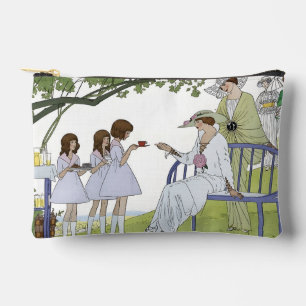 Vintage Garden Tea Party Accessory Pouch