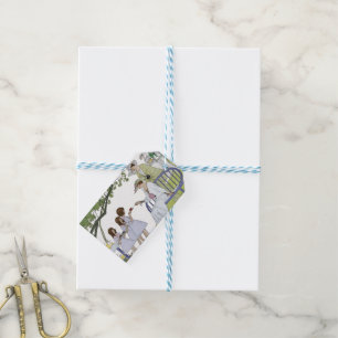 Vintage Garden Tea Party Gift Tags