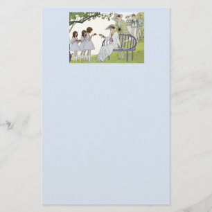 Vintage Garden Tea Party Stationery