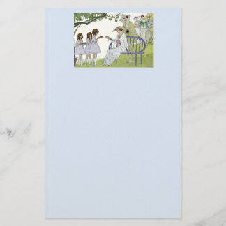 Vintage Garden Tea Party Stationery