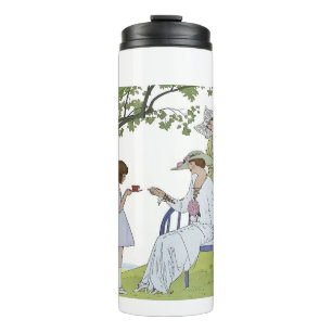 Vintage Garden Tea Party Thermal Tumbler