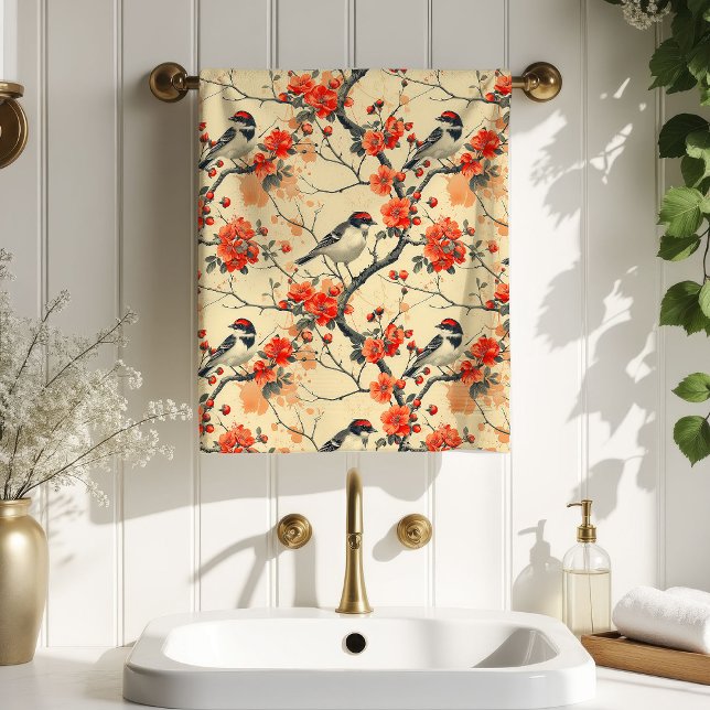 Vintage Garden Towel Fall Gift for Grandparents (Vintage Garden Towel Fall Gift for Grandparents)