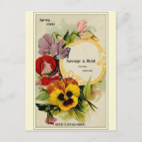 Vintage Gardening Flower Seeds Catalogue