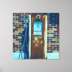 Vintage Gas Pump Acrylic Print