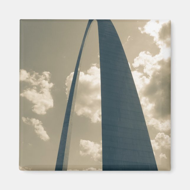 Vintage Gateway Arch Magnet (Front)