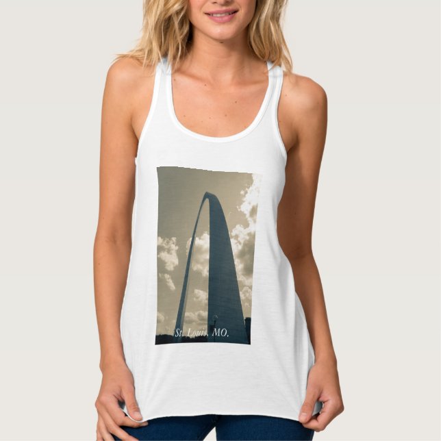 Vintage Gateway Arch Tank Top (Front)