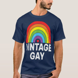 Vintage Gay LGBT Retro Gay Pride Month Funny LGBTQ T-Shirt