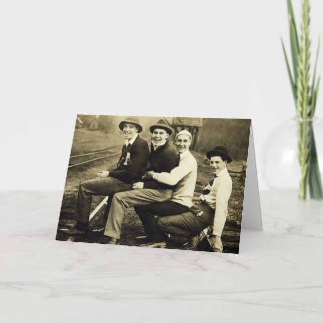 Vintage Gays Card (Front)