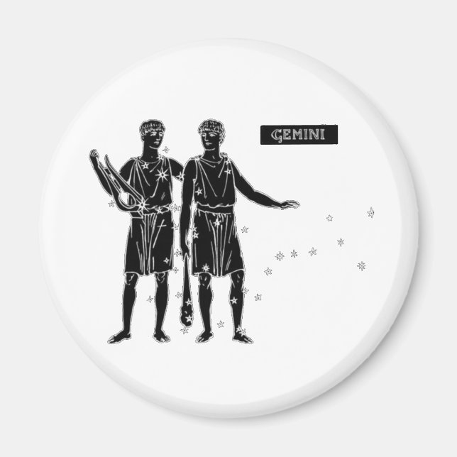 Vintage Gemini Magnet (Front)