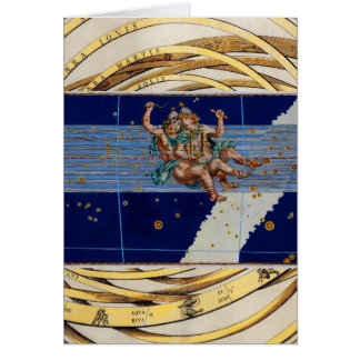 Vintage Gemini Star Chart