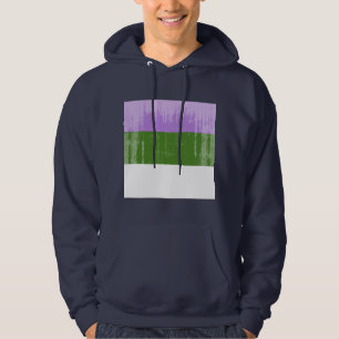 Vintage Genderqueer Pride Hoodie