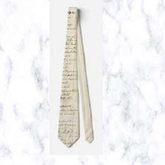 Vintage General Ledger Tie
