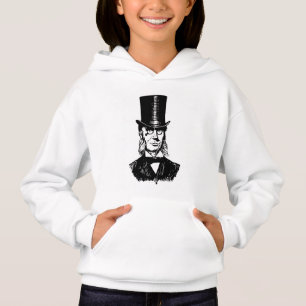 Vintage Gentleman Illustration Baby Hoodie