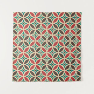 Vintage geometric, abstract seamless pattern. tapestry