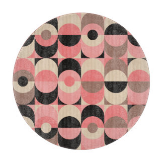 Vintage Geometric: Classic Seamless Pattern Cutting Board