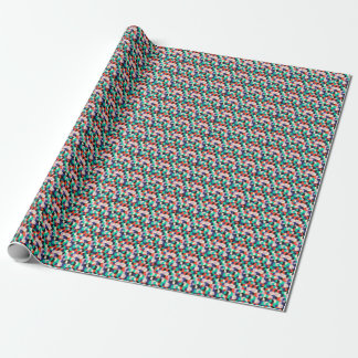 Vintage geometric, diamond shape pattern. wrapping paper