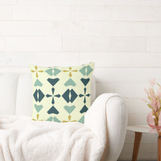 Vintage Geometric Pattern Cushion