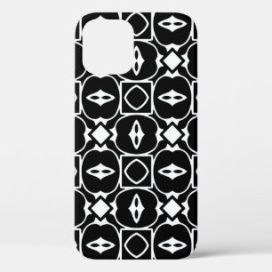 Vintage geometric pattern. Repeating elements styl iPhone 12 Case