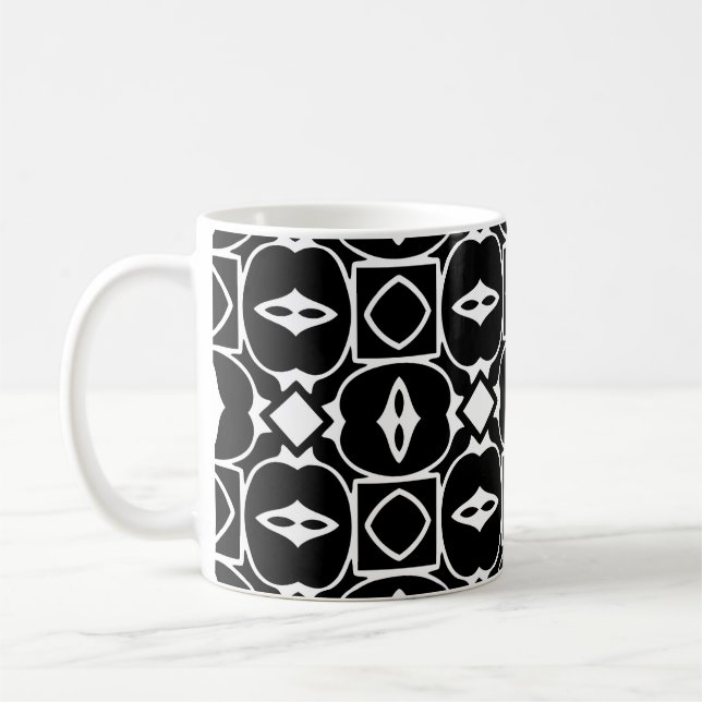 Vintage geometric pattern. Repeating elements styl Coffee Mug (Left)