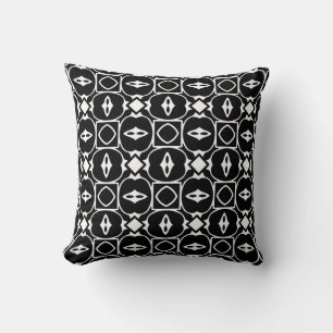 Vintage geometric pattern. Repeating elements styl Cushion