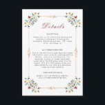 Vintage Geometry Intricate Classical Motif Wedding Enclosure Card<br><div class="desc">Beautiful Invitation to celebrate Special occasions and festivals comes with digital and E-invitation as per your request. We would love to replicate our designs to make multiple products like rsvp cards, labels envelopes, and more. Customisation is available for ready to print on request at info@shamaurcreatif@gmail.com. Look Forward to hearing from...</div>