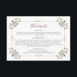 Vintage Geometry Intricate Classical Motif Wedding Enclosure Card<br><div class="desc">Beautiful Invitation to celebrate Special occasions and festivals comes with digital and E-invitation as per your request. We would love to replicate our designs to make multiple products like rsvp cards, labels envelopes, and more. Customisation is available for ready to print on request at info@shamaurcreatif@gmail.com. Look Forward to hearing from...</div>