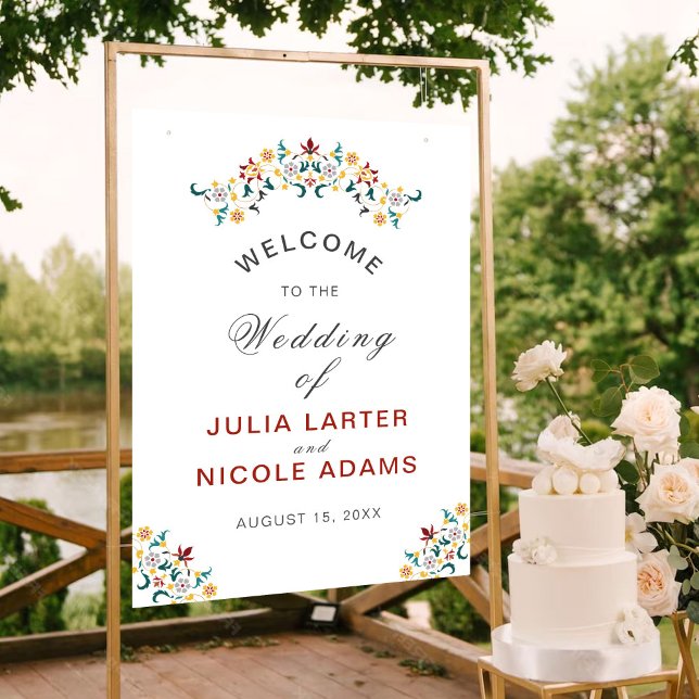 Vintage Geometry Intricate Classical Motif Wedding Poster (Creator Uploaded)